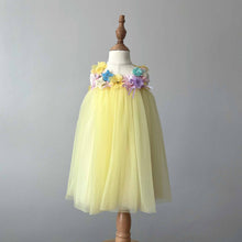 Load image into Gallery viewer, 2-3 year short yellow dress
